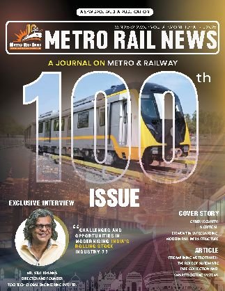 Metro Rail News — April 2025 cover