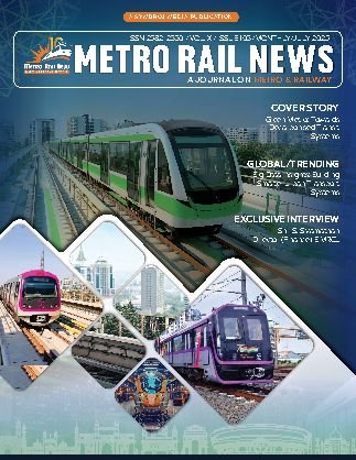 Metro Rail News — July 2025 cover