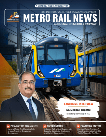 Metro Rail News magazine July 2026