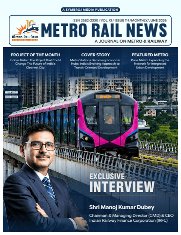 Metro Rail News magazine June 2026