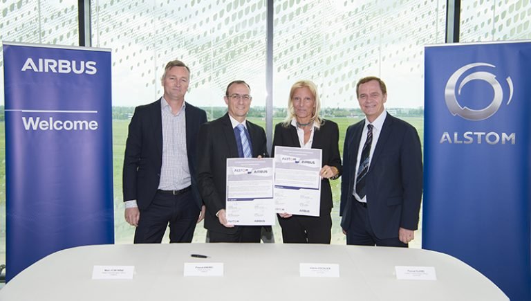 Alstom and Airbus sign a cooperation agreement in Cyber Security