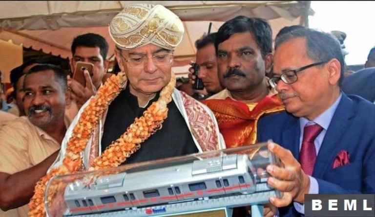 Jaitley launches BEML’s third line ultra modern metro manufacturing facility