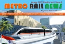 Highlights of Metro Rail News Magazine August 2017 Edition