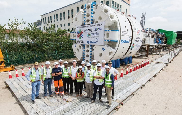 Mumbai Metro | TBM launched for construction of first UG corridor