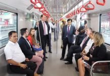 Lucknow Metro | Ambassador of Czech Republic to India visits LMRC and takes metro ride
