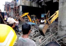 Mumbai Metro-7 | Pillar collapses during ongoing construction, one worker injured