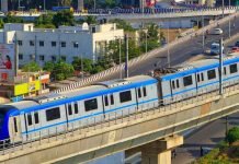 Chennai Metro | Commuters face problems to cross the GST road near the Alandur Metro train station