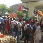 Delhi Metro Mohan Nagar Construction Site Accident
