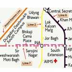 Pink Line Map
