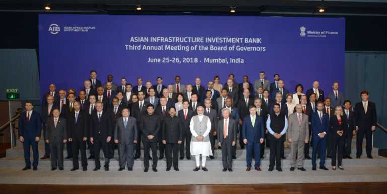 India hosts the Annual Summit of AIIB after China, South Korea