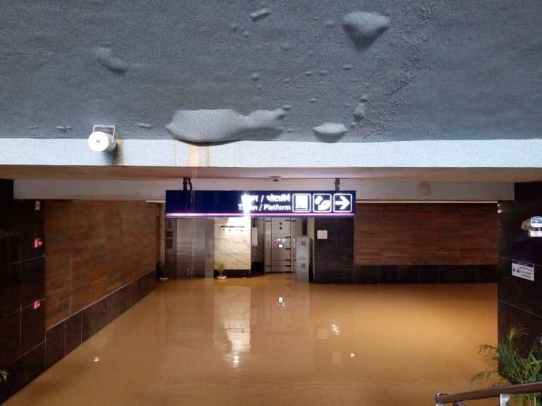 Delhi Metro | Poor construction causes damages in Pink Line of DMRC