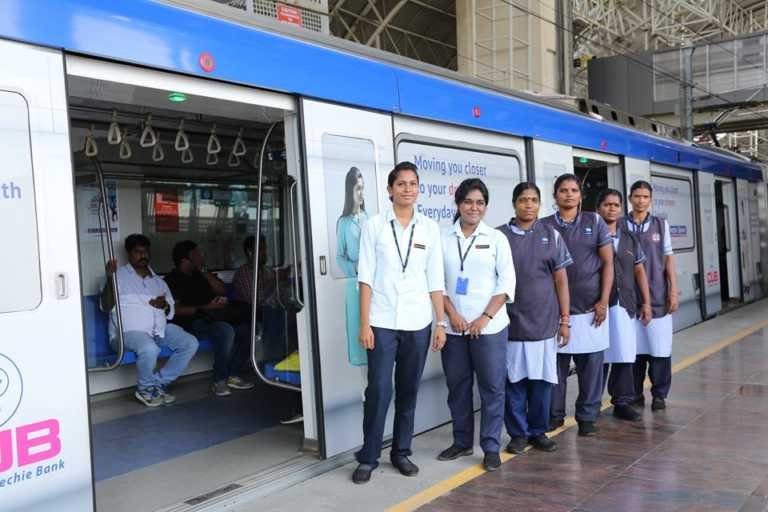 Chennai Metro | First metro to have all women run staff at Shenoy Nagar station