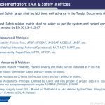 RAMS Implementation: RAM & Safety Metrices