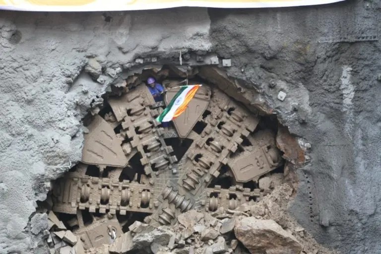 Mumbai Metro 3 corridor achieve Second TBM breakthrough at SEEPZ station Mumbai Metro 3 corridor achieve Second TBM breakthrough at SEEPZ station