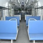 New Indian Mainline EMU train with advanced features from train 18