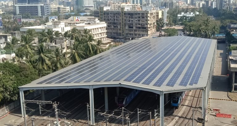 Mumbai Metro One Installs Solar Panels at Metro Depot