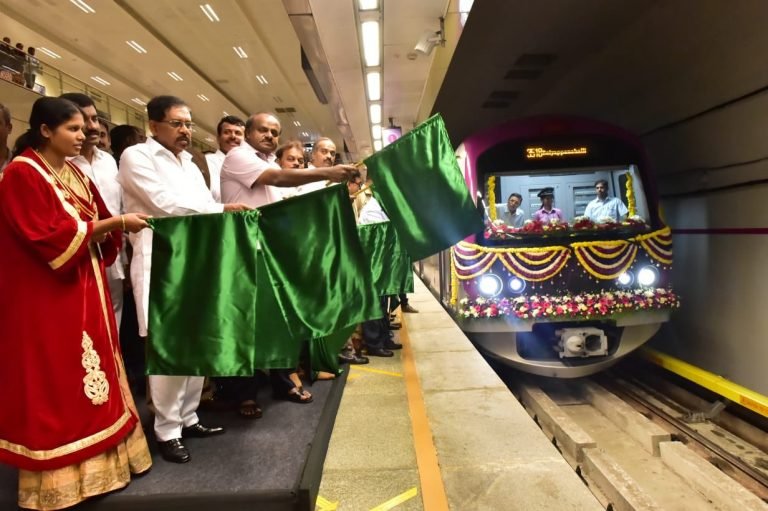 Green Line of Namma Metro gets its first six-car train