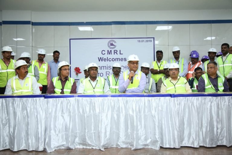 CMRS to Inspect Chennai Metro’s AG-DMS to Washermanpet stretch of  Phase 1