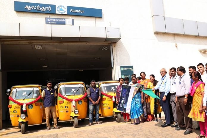 Chennai Metro Rail Limited to launch electric auto feeder service today