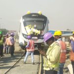 First Train set for Ahmedabad Metro Project