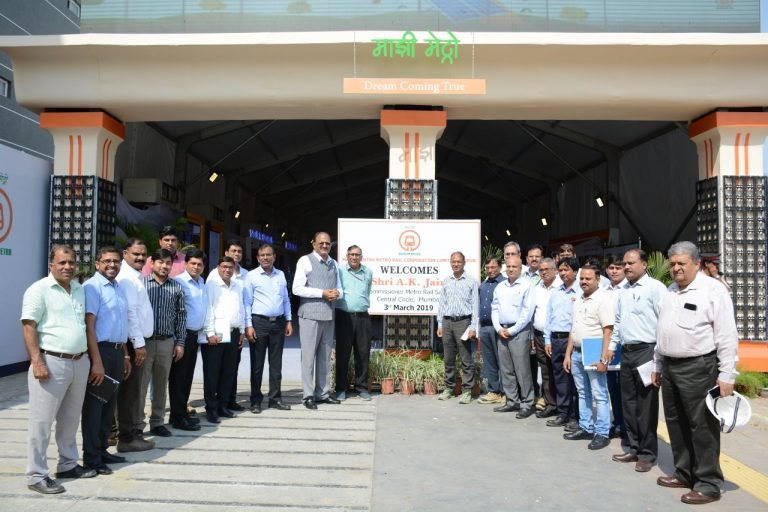 CMRS conducts Safety Inspection of Maha Metro Nagpur project