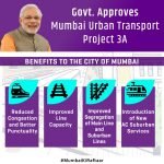 Govt. Approves Mumbai Urban Transport Project 3A