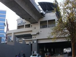 Hitec City metro Station