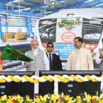 PM Narendra Modi Flags Off Blue Line Extension of Delhi Metro