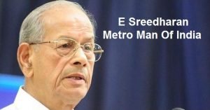 ‘Metro man’ E Sreedharan appointed principal advisor to J&K MRTCs