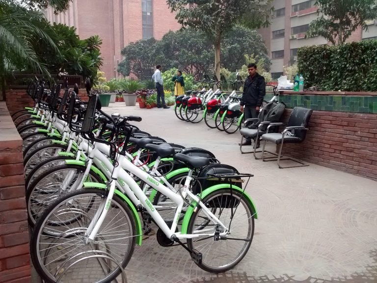 Delhi Metro allots permanent bicycle parking at stations