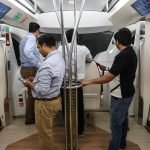 Passengers-were-happily-snapping-pictures-and-taking-videos-of-their-first-metro-ride-in-Doha