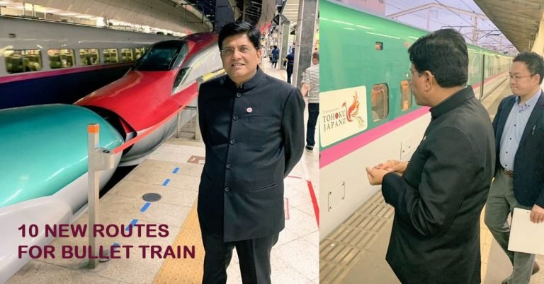 10 New Routes for Bullet Train