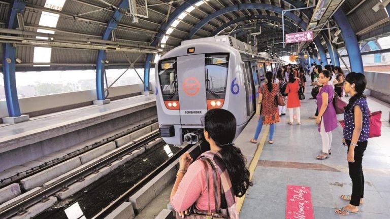A Free Ride for Women in Metro Rail