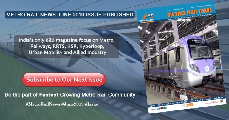 Metro Rail News June 2019 issue Published