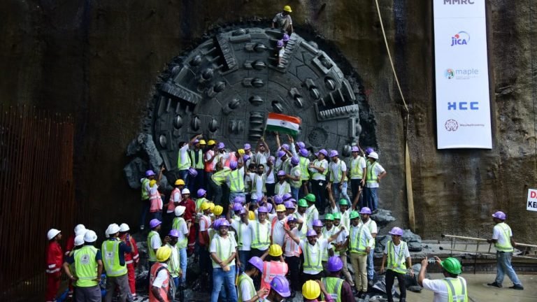 HCC completes 3.82 km tunnel for Mumbai Metro 3