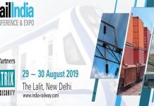 Matrix is participating in the RAIL INDIA CONFERENCE & EXPO 2019, held at The Lalit in New Delhi from 29 th to 30 th August 2019 Rail India Conference & Expo