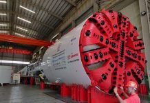 First TBM of Agra Metro passes factory test Tunnel boring machine