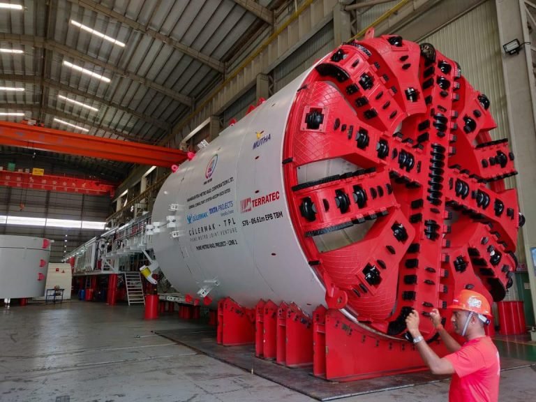 First TBM of Agra Metro passes factory test