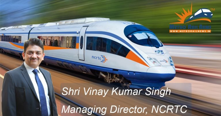 Exclusive Interview of Shri Vinay Kumar Singh, MD, NCRTC on RRTS Project