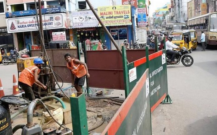 Chennai Metro Rail phase-2 Soil testing to complete soon