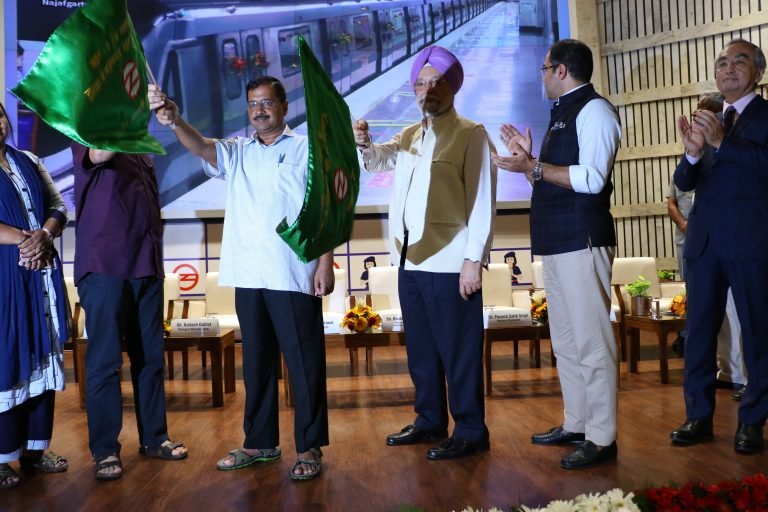 Grey Line connecting Dwarka-Najafgarh corridor of Delhi Metro Inaugurated