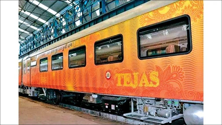 In its first month of operation Railways’ 1st private train, Tejas posts Rs 70 lakh profit