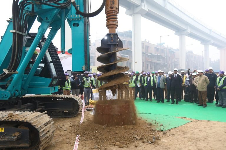 Construction work of Delhi Metro Phase IV Commences