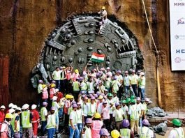 100% tunneling work completed at SEEPZ station