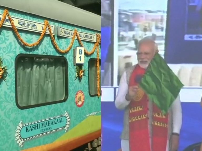 PM Modi flags off Kashi Mahakal Express