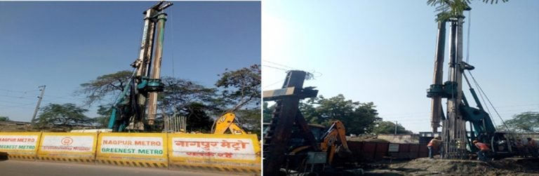 Maha Metro begins Construction on Gaddigodam Multi-Layer Transport System