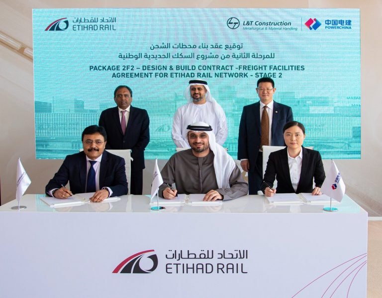 L&T-Power China JV bags contract worth USD 509.1 million from Etihad Rail