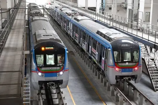 Hyderabad gets 2 New Metro Train