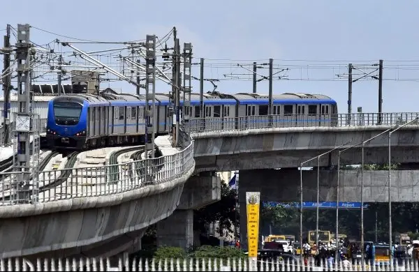 Chennai Metro Phase 2 Work starts with a tender for track works Chennai Metro Phase 2 Work starts with a tender for track works