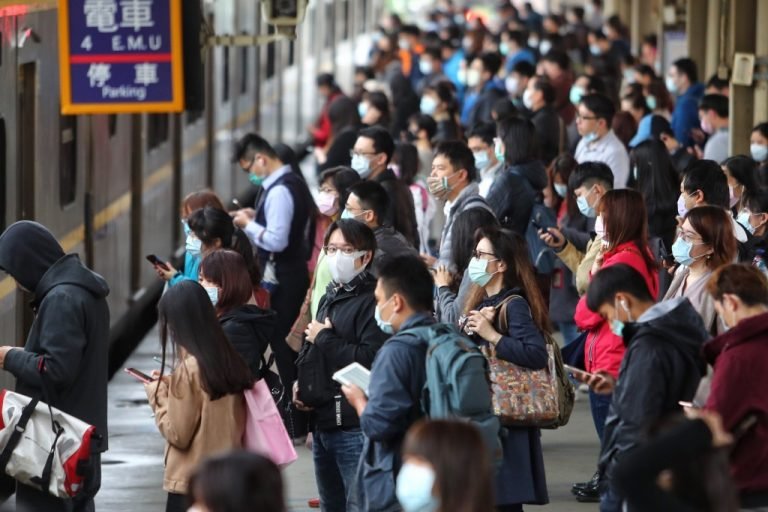 Taiwan does the masks necessary on the rail & inter-city buses